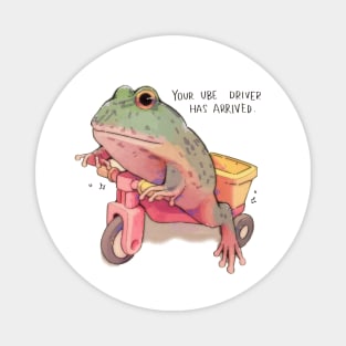 frogy the fun driver Magnet